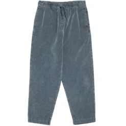 YMC Alva Evo Dyed Cord Skate Trousers - Blue