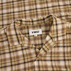 YMC Malick Shirt - Brown -Emporio Clothing Shop ymc malick shirt brown p53167 718571 image