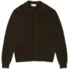 YMC Rat Pack Cardigan - Brown